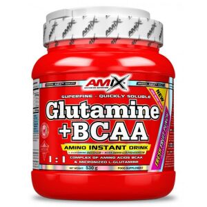 Amix Nutrition - Glutamine + BCAA powder - 530g / 1000g - 530, FRESH JUICY ORANGE 120717579 - Aminosav