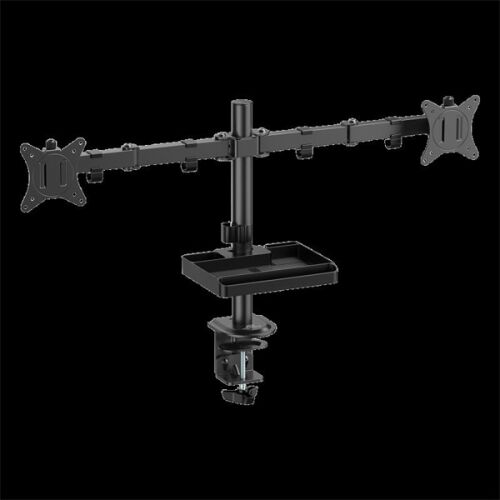 XTENDMOUNTS Suport birou dual pentru monitor - Negru