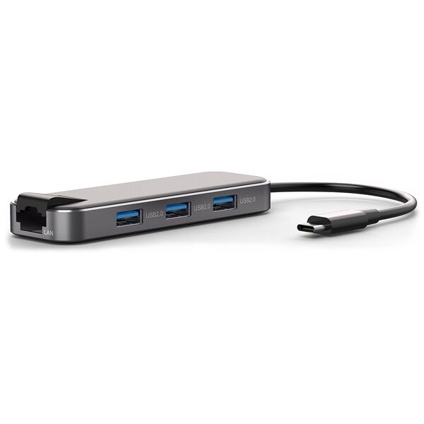 Bluestork USB Hub - HUB-OFFICE (USB-C to 3xUSB 2.0 port + 1xUSB-C...