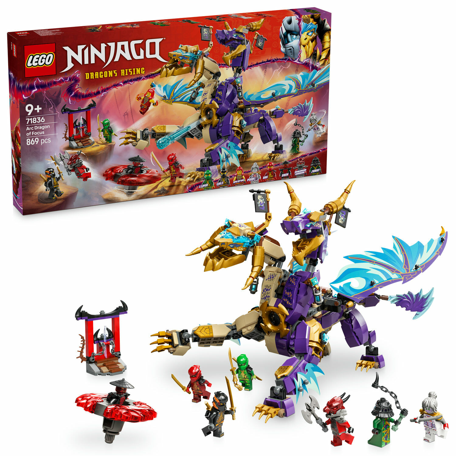 E-shop LEGO® NINJAGO® Drak sústredenia Arc 71836