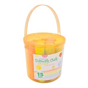 Комплект тебешири, за асфалт, в оранжева кофа, 15 бр