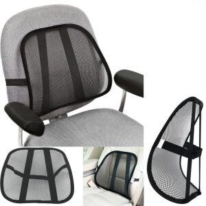 Ergonomische Mesh-Lendenwirbelstütze mit Anwendungsbeispielen - Schreibwaren & Schreibmaterial