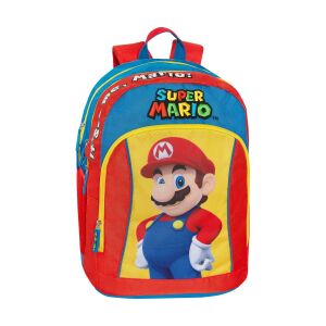 Super Mario Standard 2024 Schulrucksack - Vorderansicht - Nonbrand Schultaschen, Ranzen