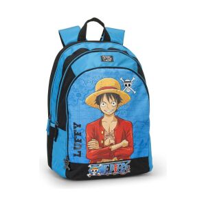 One Piece Luffy Schulrucksack - Vorderansicht - Nonbrand Schultaschen, Ranzen