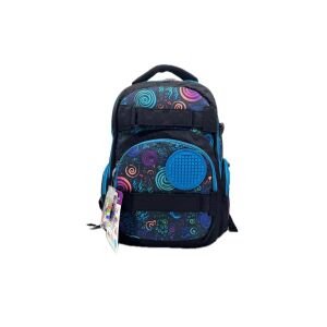Pixie Crew Spiral Magic Rucksack - Vorderansicht mit Etikett - Nonbrand Schultaschen, Ranzen