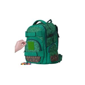 Pixie Crew Explorer Rucksack mit Pixel Art Anpassung - Nonbrand Schultaschen, Ranzen