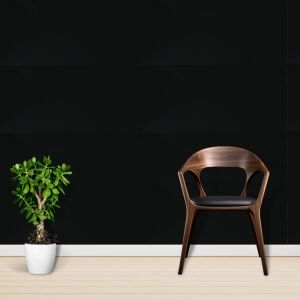 Placă de perete cu efect de marmură neagră într-un living modern - Nonbrand Panele & Autocolante de perete