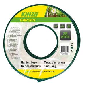 Kinzo Garden 25m kerti locsolótömlő, 1/2 hüvelyk, 14mm átmérő, 6 bar nyomás - Öntözés