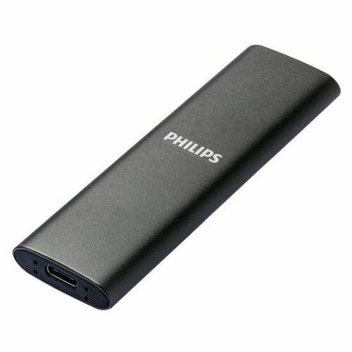 Philips Külső SSD 500 GB Ultra Speed Space Grey