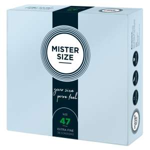 Mister Size condoms, size 47, extra fine, 36 condoms - Condom
