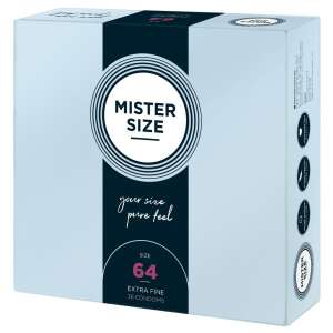 Mister Size 64mm Extra Fine Condoms, 36 Count - Condom