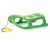 Prosperplast Little Seal zielone sanki, widok z boku