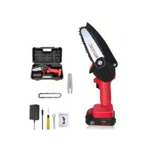 WorthAir 24V Cordless Handheld Chainsaw with Carrying Case 46663235 - Tool