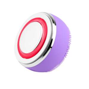 2in1 EMS LED arctisztító kefe és bőrradír, lila - EMS
