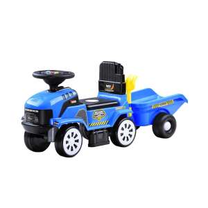 Kék színű traktor pótkocsival 40872623 