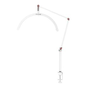 Lampă de masă cosmetică Glow MX3 Moon albă cu braț reglabil și clește - Nonbrand Lămpi de masă