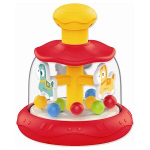 Lovacskás forgó körhinta babáknak