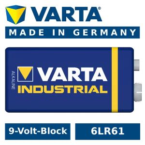 Varta Industrial 9V alkáli elem 6LR61 - Varta Elem