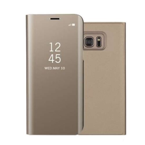 Arany tükör flip tok Samsung Galaxy J7 2017-hez - Műszaki cikk és elektronika