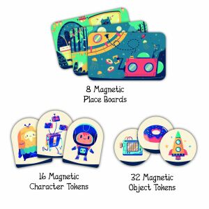 Mein Spiel „Stories In Space“, Svoora 120765910 - Schaukelpferde, Schaukeltiere und Entwicklungsspiele für Kinder im Kindergartenalter