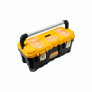 ROTOR RTB-4018 szerszámos láda, 63.63 liter, fekete és sárga színben, fogantyúval és zárakkal - Rotor