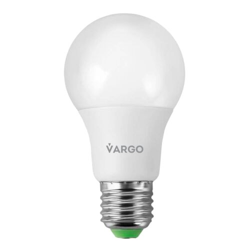 VARGO Bec LED A60, 8W, E27, 4000K, 760 Lm, semleges fehér fényű izzó