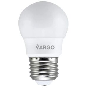 VARGO G45 LED izzó, 5W, E27, 4000K, semleges fehér, 665 lumen - Vargo