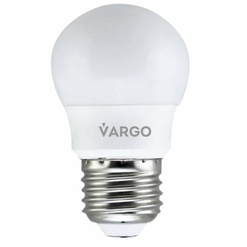 VARGO G45 LED izzó, 7W, E27, 4000K, semleges fehér, 665 lumen