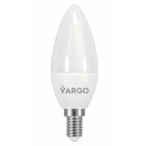 VARGO C37 LED izzó, 5W, E14, 4000K, semleges fehér, 665 lumen - Vargo