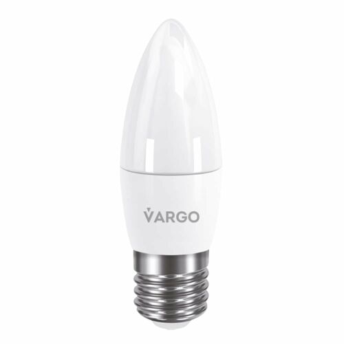 VARGO C37 LED izzó, 5W, E27, 4000K semleges fehér, 665 lumen