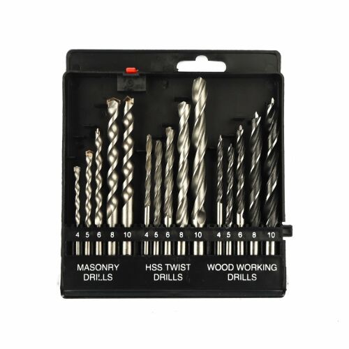 Fúrókészlet fához, kőhöz és fémhez 15 db ROTOR RBM15 120767175