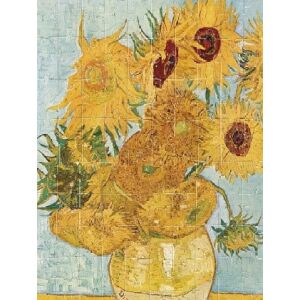 Londji Van Gogh Napraforgók mikro puzzle, 100 darabos - Londji