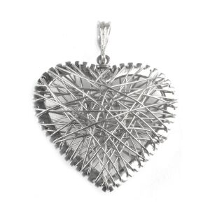 Wisiorek Szalone Serce, Srebro 925 120769506 - Dla kobiet