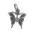 Pandantiv din Argint 925 Jolie Silver, Model Fluture, 17 x 17 mm, 0.9 g 120769662