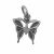 Pandantiv din Argint 925 Jolie Silver, Model Fluture, 17 x 17 mm, 0.9 g 120769662