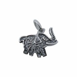 Pandantiv din Argint 925 Elefant filigran oxidat 120769791 - Pandantive damă