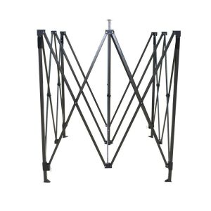 Flippy 2x2m faltbarer Metallrahmen für Pavillon Zelt, zusammengeklappte Ansicht - Flippy