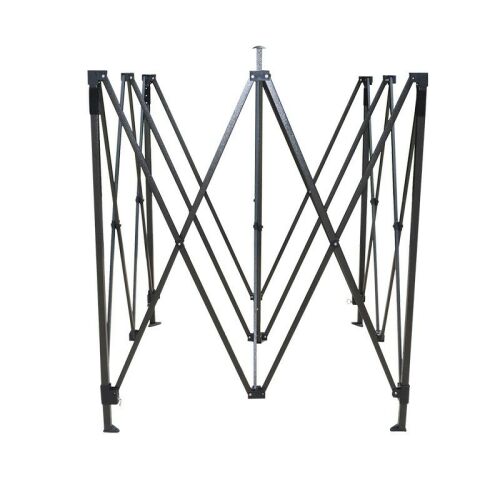 Flippy 2x2m faltbarer Metallrahmen für Pavillon Zelt, zusammengeklappte Ansicht