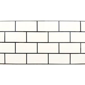 40 db öntapadós tapéta utánzat márványszalag, vízálló, modern kivitel, könnyen felszerelhető, erős ragasztó, 2 mm vastag, 7,2 m² fedőterület, 30 x 60 cm, fekete/fehér