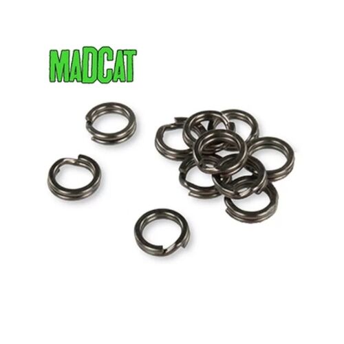 Madcat 12mm kulcskarika, 68kg/150lbs szakítószilárdság, horgászfelszerelés - Rablóhalas aprócikk