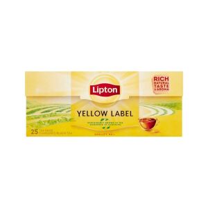Fekete tea 25x2 g Lipton yellow label 140269617 - Fekete tea