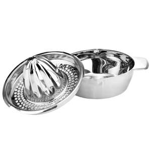 MENUETT rozsdamentes acél citrus facsaró tálkával, 300ml - Kézi aprító, Kézi mixer, Gyümölcscentrifuga és préselő és Elektromos tésztagép