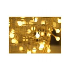 Modee LED lampki choinkowe, ciepły biały, 100 LED, 10m, IP44, cherry - Nonbrand Lightshine