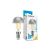 Modee LED Filament izzó, E14, P45, 4W, meleg fehér, Silver Top