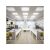 LED panel irodai világításhoz, 600 x 600 mm, 40 Watt, háttérvilágítású, hideg fehér