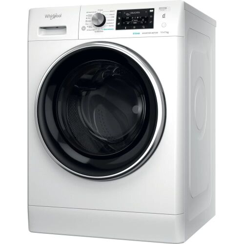 Whirlpool FFWDD1176258B mosó- és szárítógép Szabadonálló Felültöltős Fehér E (FFWDD 1176258 BCV EE) 120807805