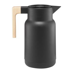 Termos negru Ambition Natural 950ml cu mâner din lemn - Termosuri și suporturi pentru băuturi