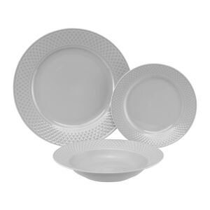 Ambition Sonia 18 részes szürke étkészlet - Ambition