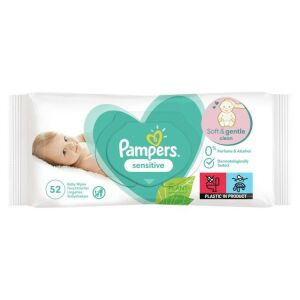 PAMPERS SENSITIVE NEDVES TÖRLŐKENDŐ 52DB