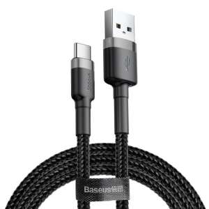 Baseus Cafule USB Type-C to USB-A cable, close-up - Baseus USB Cable